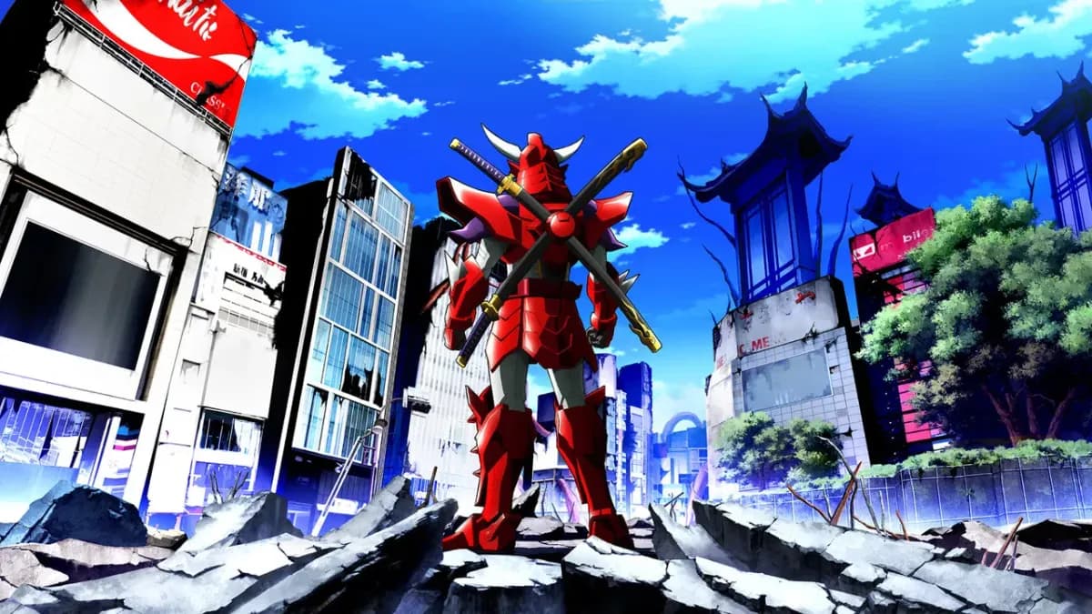 Portada de Yoroi Shinden Samurai Troopers